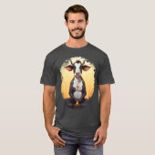 Koeien yoga T-shirt (Voorkant volledig)