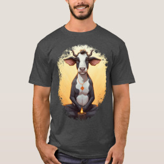 Koeien yoga T-shirt