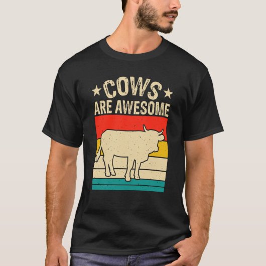 Koeien Zijn Geweldig T-shirt (Voorkant)