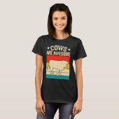 Koeien Zijn Geweldig T-shirt (Voorkant volledig)