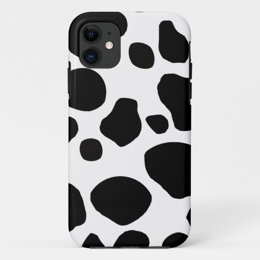 Koeienbont verbergen schattig dierpatroon natuur Case-Mate iPhone case (Achterkant)