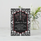 Koeiendouche, zwarte laffier, kroonluchter kaart (Staand voorkant)