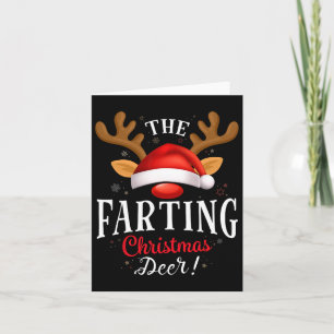 Koeienflap Kerst Herten Pyjama Kerstmis Familie Ma Kaart