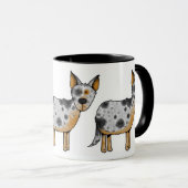 koeienfluisteraar mok (Voorkant rechts)