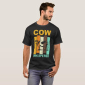 Koeienfluisteraar T-shirt (Voorkant volledig)
