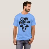 Koeienfluisteraar T-shirt (Voorkant volledig)