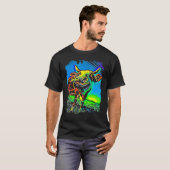 Koeiengezicht Pop Art T-shirt (Voorkant volledig)