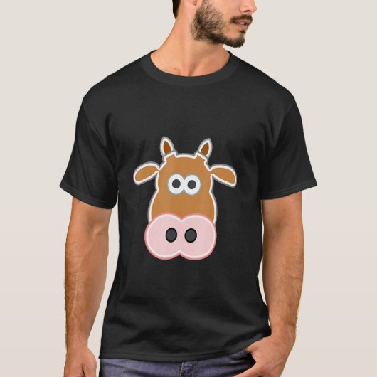 Koeiengezicht T-shirt (Voorkant)