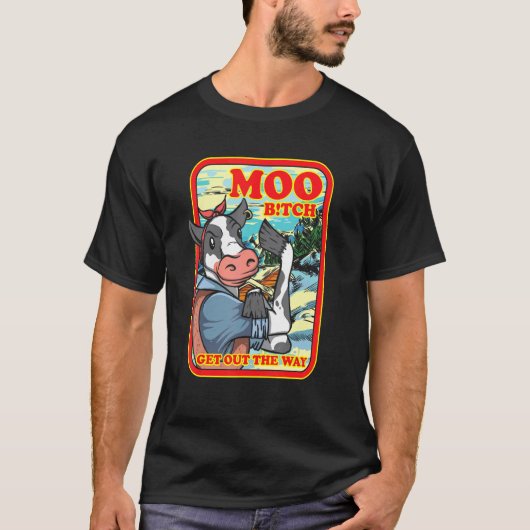 Koeienhouderij Boer T-shirt (Voorkant)