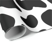 Koeienhuid achtergrond - achtergrond Koe Cadeaupapier (Rol Hoek)