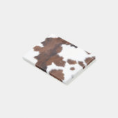Koeienhuid Brown White Post-it® Notes (Schuin)