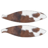 Koeienhuid bruin wit basketbal (Panelen)