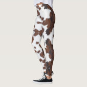 koeienhuid bruine leggings (Links)