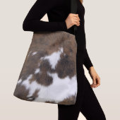 Koeienhuid Crossbody Tas (Dichtbij)