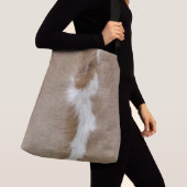 Koeienhuid Crossbody Tas (Dichtbij)