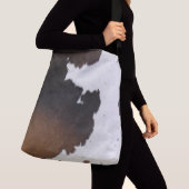 Koeienhuid Crossbody Tas (Dichtbij)