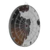 Koeienhuid Dartbord (Voorkant Links)