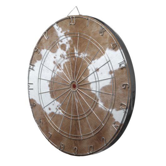 Koeienhuid Dartbord (Voorkant Rechts)