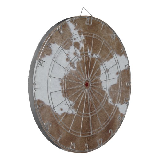 Koeienhuid Dartbord (Voorkant Links)