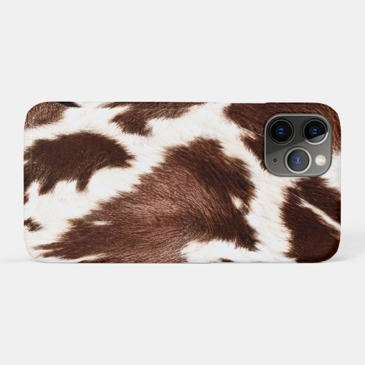 Koeienhuid Design Sierkussen Case-Mate iPhone Case (Achterkant (horizontaal))