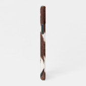 Koeienhuid Design Sierkussen iPhone Hoesje (Rechterkant)