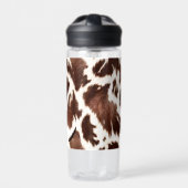 Koeienhuid Design Sierkussen Waterfles (Voorkant)