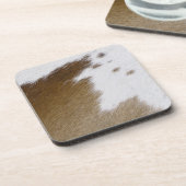 Koeienhuid Drankjes Onderzetter (Linkerzijde)