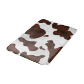 Koeienhuid Faux Hair Western leder geborsteld patr Badmat (Gekanteld)