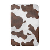 Koeienhuid Faux Hair Western leder geborsteld patr Badmat (Voorkant Verticaal)