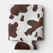 Koeienhuid Faux Hair Western leder geborsteld patr Blikjeskoeler (Achterkant)