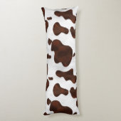 Koeienhuid Faux Hair Western leder geborsteld patr Lichaamskussen (Achterkant (Verticaal))