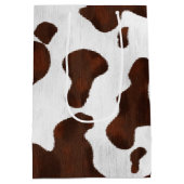 Koeienhuid Faux Hair Western leder geborsteld patr Medium Cadeauzakje (Achterkant)