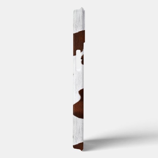Koeienhuid Faux Western leder geplaatst op persoon Case-Mate iPhone Case (Achterkant / Rechts)