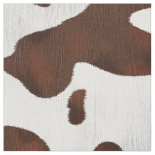 Koeienhuid Faux Western leder in potten Stof