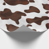 Koeienhuid Faux - Western leder met potlood Cadeaupapier (Hoek)