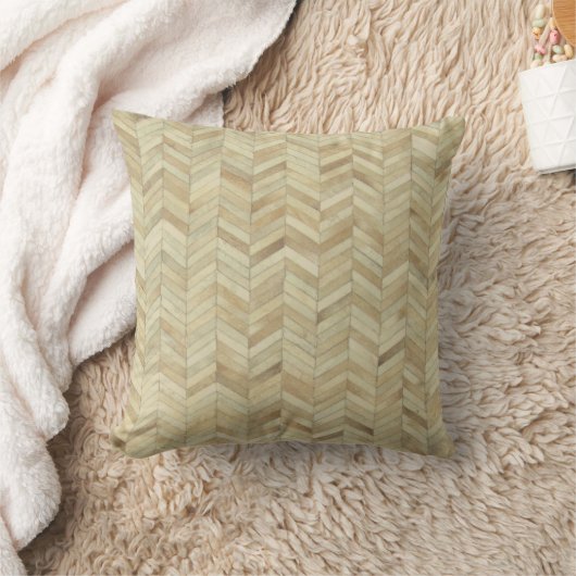 Koeienhuid herringbone Pattern Print Cushion Kussen (Deken)