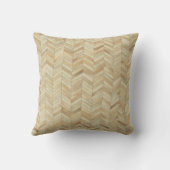 Koeienhuid herringbone Pattern Print Cushion Kussen (Achterkant)