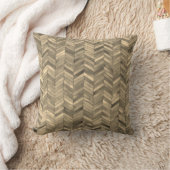 Koeienhuid herringbone Pattern Print Cushion Kussen (Deken)