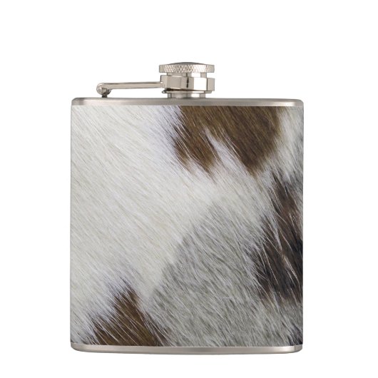 Koeienhuid Heupfles (Voorkant)