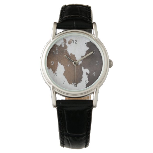 Koeienhuid Horloge (Voorkant)