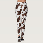 Koeienhuid Koeienspots Dierland Western Cowgirl Leggings<br><div class="desc">Of je nu een rancher bent, een cowgirl, of iemand die van het Amerikaanse oude westen en boerderijen houdt, deze schattige bruine en witte koeienhuid patroon leggings zijn perfect voor je westerne stijl. De dierafbeelding is gemaakt om eruit te zien als de vacht/het haar van runderen. Dit mooie, originele boviene...</div>