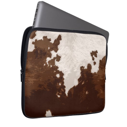 KOEIENHUID LAPTOP SLEEVE (Voorkant Rechts)