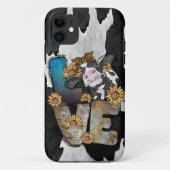 Koeienhuid Love Koeien Case-Mate iPhone Case (Achterkant)