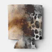 Koeienhuid Luipaard Print Dierenhuid Abstracte kun Blikjeskoeler (Achterkant)