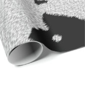 koeienhuid-opvulpapier cadeaupapier (Rol Hoek)