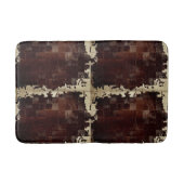 Koeienhuid Patchwork afdrukken Badmat (Voorkant)