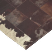 Koeienhuid Patchwork afdrukken Tafelkleed (Gekanteld)