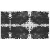 Koeienhuid Patchwork afdrukken Tafelkleed (Voorkant (Horizontaal))