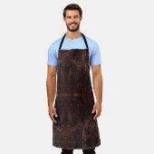koeienhuid print All-over Print Apron Schort (Gedragen)