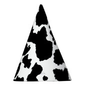 Koeienhuid Print Party Pet Feesthoedjes (Rechts)
